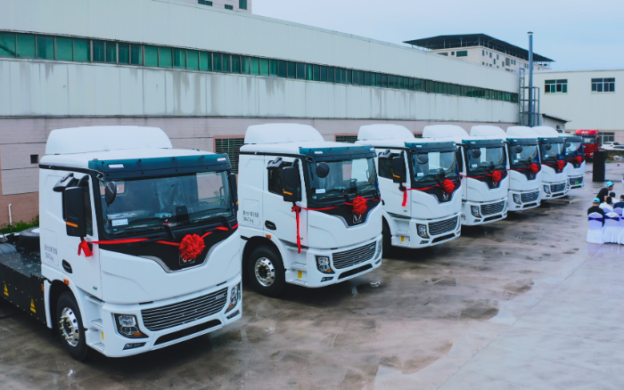 预见“梅”好！百台徐工底置充电牵引车奔赴广东梅州