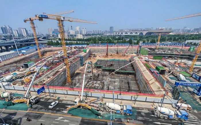 提速发展→徐工混凝土机械助建石家庄城市更新