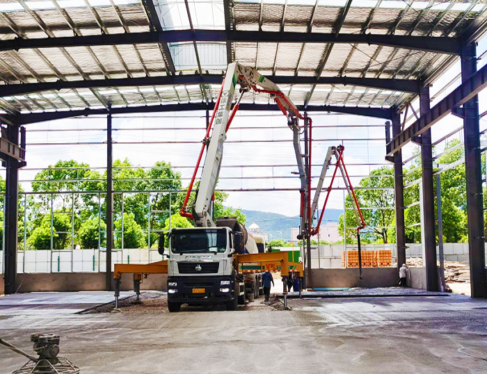 钢铁脊梁！徐工HB37米泵车显实力 ！