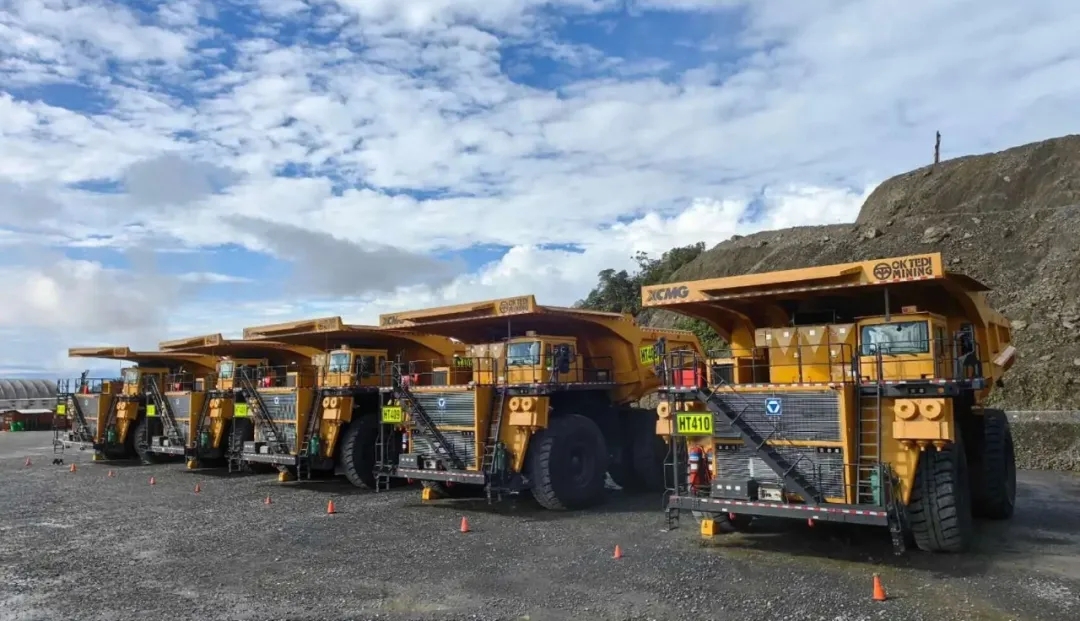 世界第三大铜矿——徐工XDE260矿车实力护航