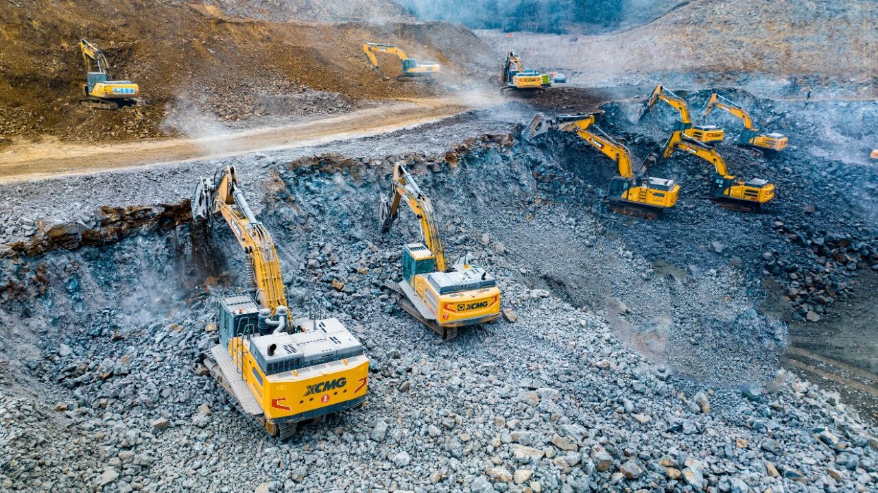 冬季攻坚筑绿脉，徐工装备助滁州污水处理项目提速增效