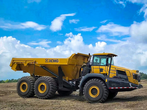 硬核出征北美  彰显大国重器 —— 徐工XDA45U铰接式矿用自卸车