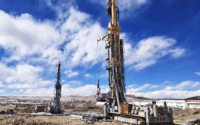 雪域送暖！徐工深井钻机助力地热供暖项目